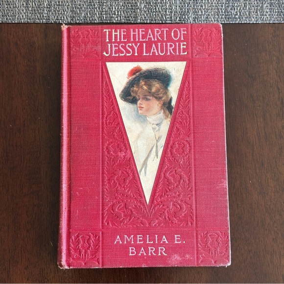 Vintage Antique Decor Book The Heart of Jessy Laurie 1907 Victoria Barr - Picture 1 of 6
